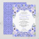 Search for periwinkle birthday invitations Mis quince anos