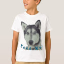 Search for husky kids tshirts Portrait