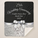 Search for anniversary blankets Silver