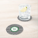 Search for green and white patterns coasters Stylish