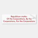 Search for corporate bumper stickers Corporations