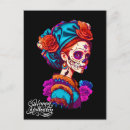 Search for dia de los muertos postcards Halloween