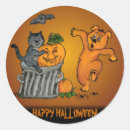 Search for happy halloween stickers Pumpkin
