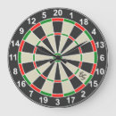 Search for dart board clocks For him