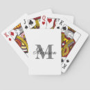 Search for fancy playing cards Initials