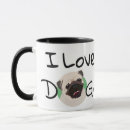 Search for cartoon pug mugs Dogs