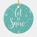 Search for let it snow christmas tree decorations Elegant