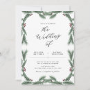 Search for christmas shower wedding invitations Greenery