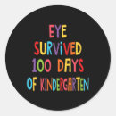 Search for kindergarten teacher stickers 100th