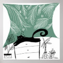 Search for black cat garden art Kitten
