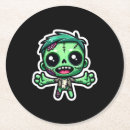 Search for zombies coasters Halloween