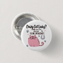 Search for crazy cat lady badges Humor