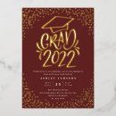 Search for maroon graduation invitations Simple