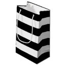 Search for black and white striped gift bags Modern