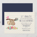 Search for cute sloths invitations Happy