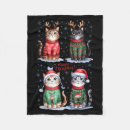 Search for christmas cat blankets Merry