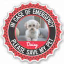 Search for pet alert stickers Fire