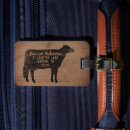 Search for cow luggage tags Holstein