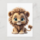 Search for lion illustration postcards Animal