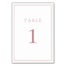 Search for dusty rose table cards Minimalist