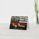 Search for firefighter seasonal cards Thin red line