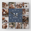 Search for navy blue clocks Birthday