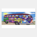 Search for hippie van stickers Peace