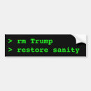Search for anti trump bumper stickers Hillary clinton