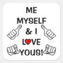 Search for love message stickers I love you