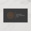 Search for orange dot business cards Modern