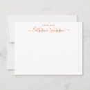 Search for orange note cards Stylish