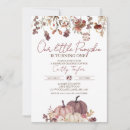 Search for little pumpkin 1st birthday invitations Pink
