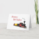 Search for railroad birthday cards Engine