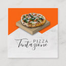 Search for fast delivery business cards Pizza