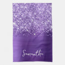 Search for purple tea towels Girly