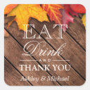 Search for eat drink and be thankful stickers Rustic