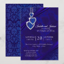Search for sapphire wedding anniversary invitations Modern