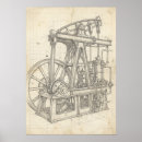 Search for mechanical engineering art Vintage