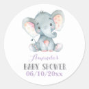 Search for purple elephant baby shower It's a girl
