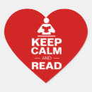 Search for reading heart stickers Funny