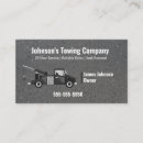 Search for towing company business cards Truck