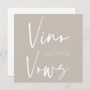 Search for vino before vows invitations Wine tasting