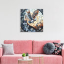 Search for wolf canvas prints Moon