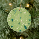 Search for ceramic star christmas tree decorations Green