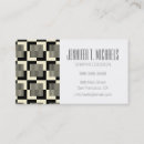 Search for 1950s business cards Geometric