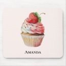 Search for cupcake mouse mats Strawberry