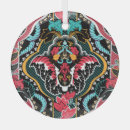 Search for paisley pattern christmas tree decorations Flower