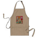 Search for red yellow orange green aprons Whimsical
