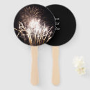 Search for new year hand fans Gold