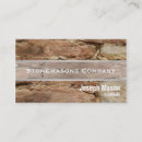 Search for stone mason business cards Bricklayer